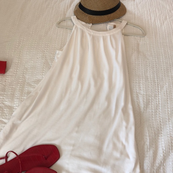 New York & Co White Swing Dress - Picture 2 of 5